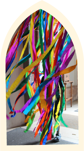 Segensring am Ausgang der Kinderkathedrale