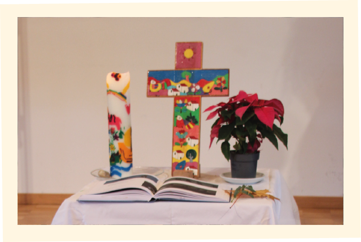 Gottesdienst mit Band: Kinderaltar